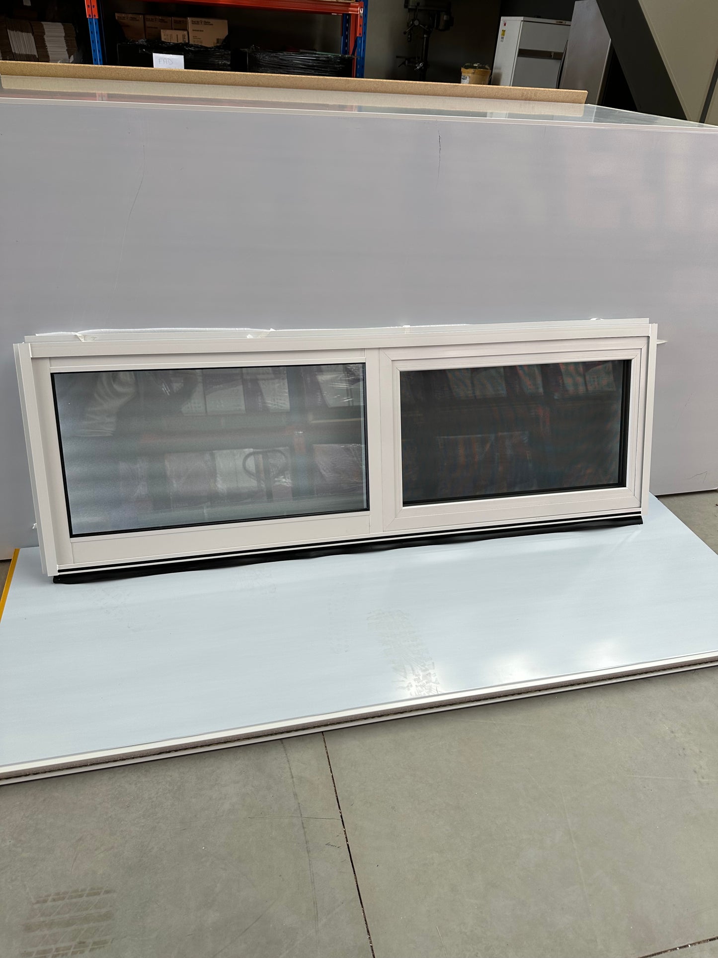 LuxPro Double Glazed Aluminium Sliding Window - 600mm x 1800mm