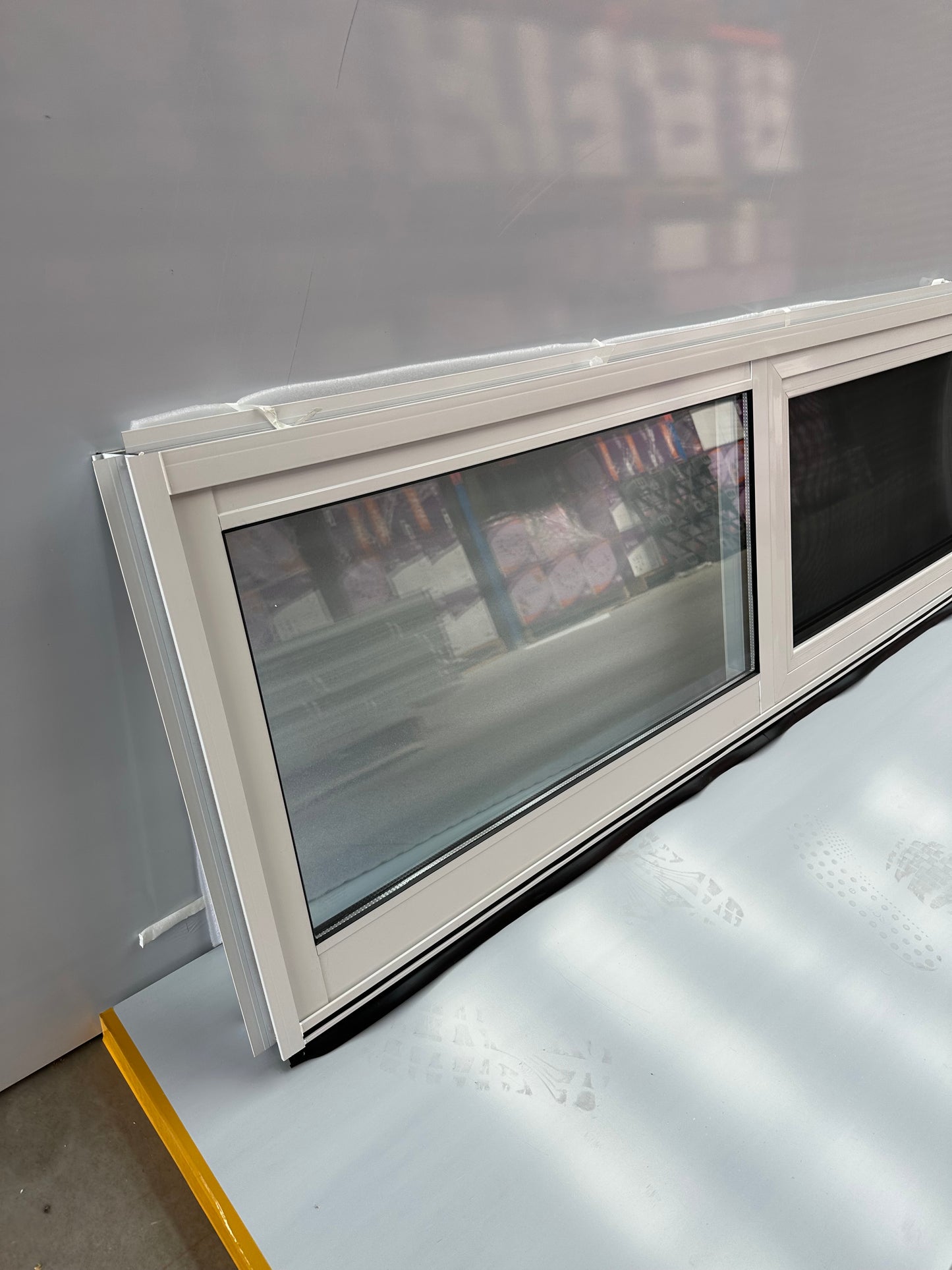 LuxPro Double Glazed Aluminium Sliding Window - 600mm x 1500mm