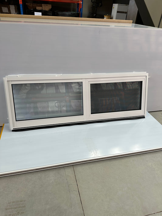 LuxPro Double Glazed Aluminium Sliding Window - 600mm x 1800mm