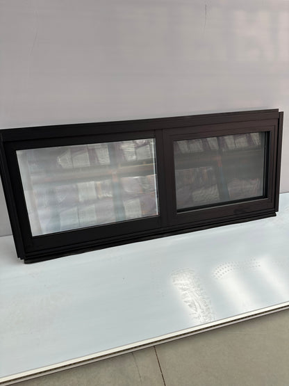 LuxPro Double Glazed Aluminium Sliding Window - 600mm x 1500mm