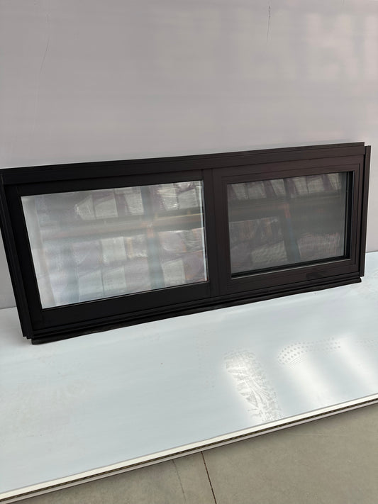 LuxPro Double Glazed Aluminium Sliding Window - 600mm x 1500mm