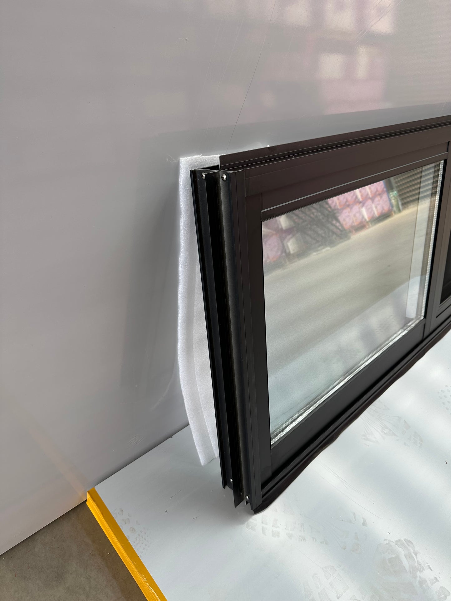 LuxPro Double Glazed Aluminium Sliding Window - 600mm x 1500mm