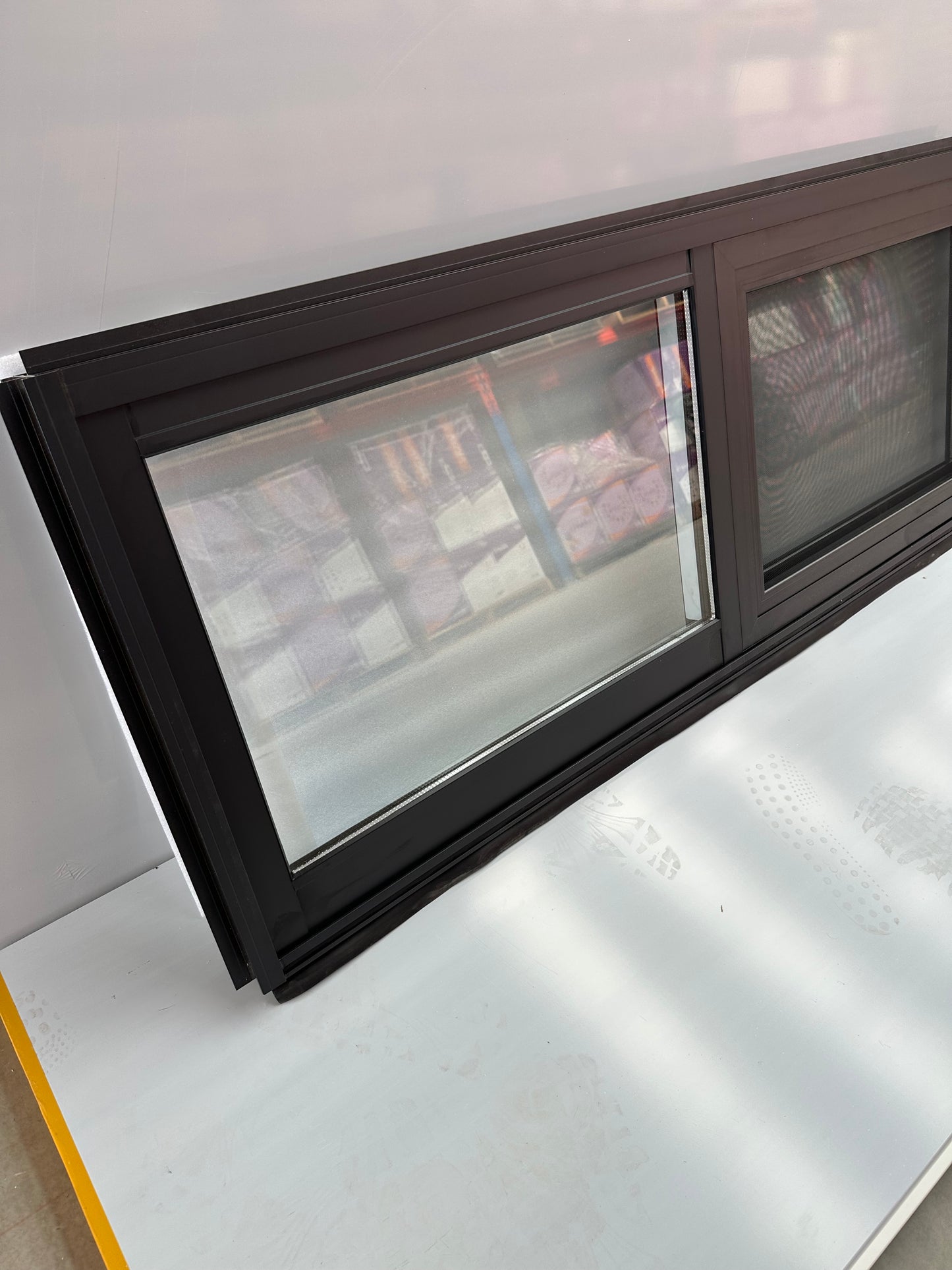 LuxPro Double Glazed Aluminium Sliding Window - 600mm x 1800mm