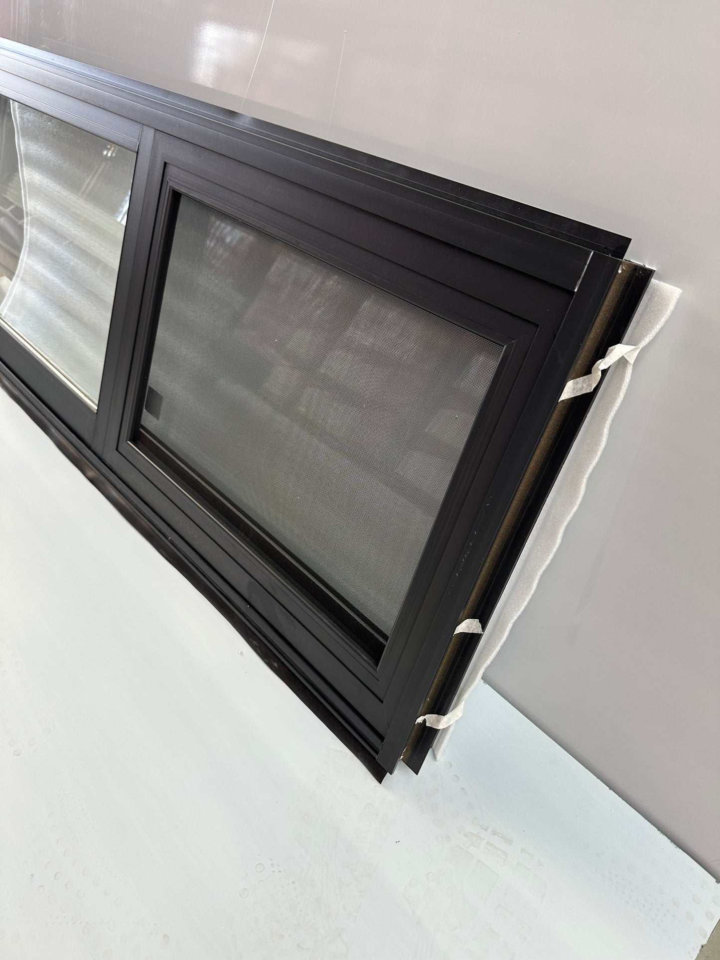 LuxPro Double Glazed Aluminium Sliding Window - 600mm x 1500mm