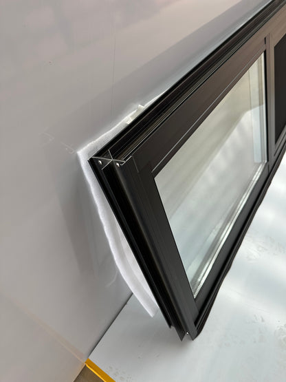 LuxPro Double Glazed Aluminium Sliding Window - 600mm x 1500mm