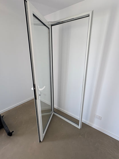 LuxPro Single Hinged Aluminium Door - 2100mm x 820mm