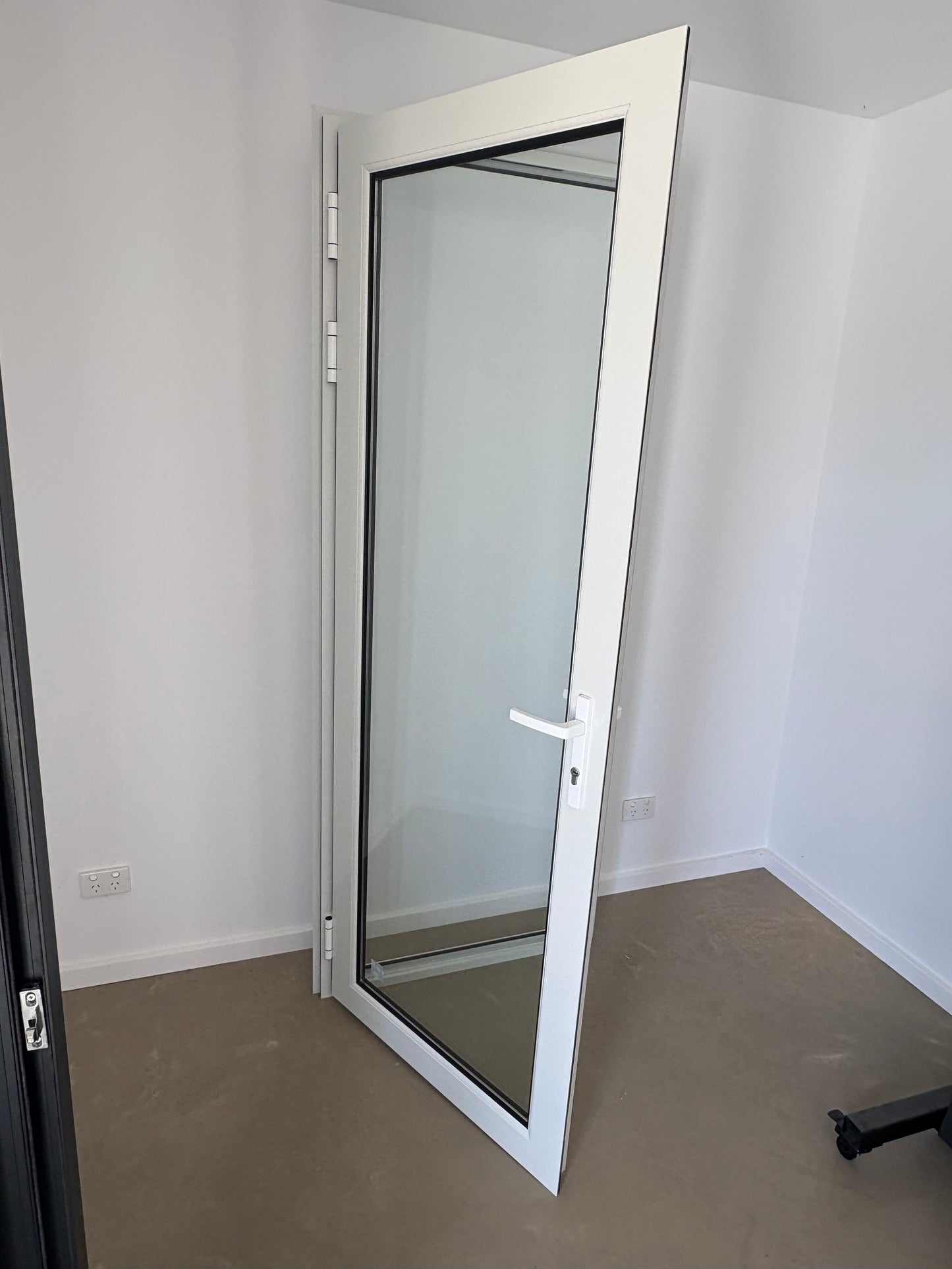 LuxPro Single Hinged Aluminium Door - 2100mm x 820mm