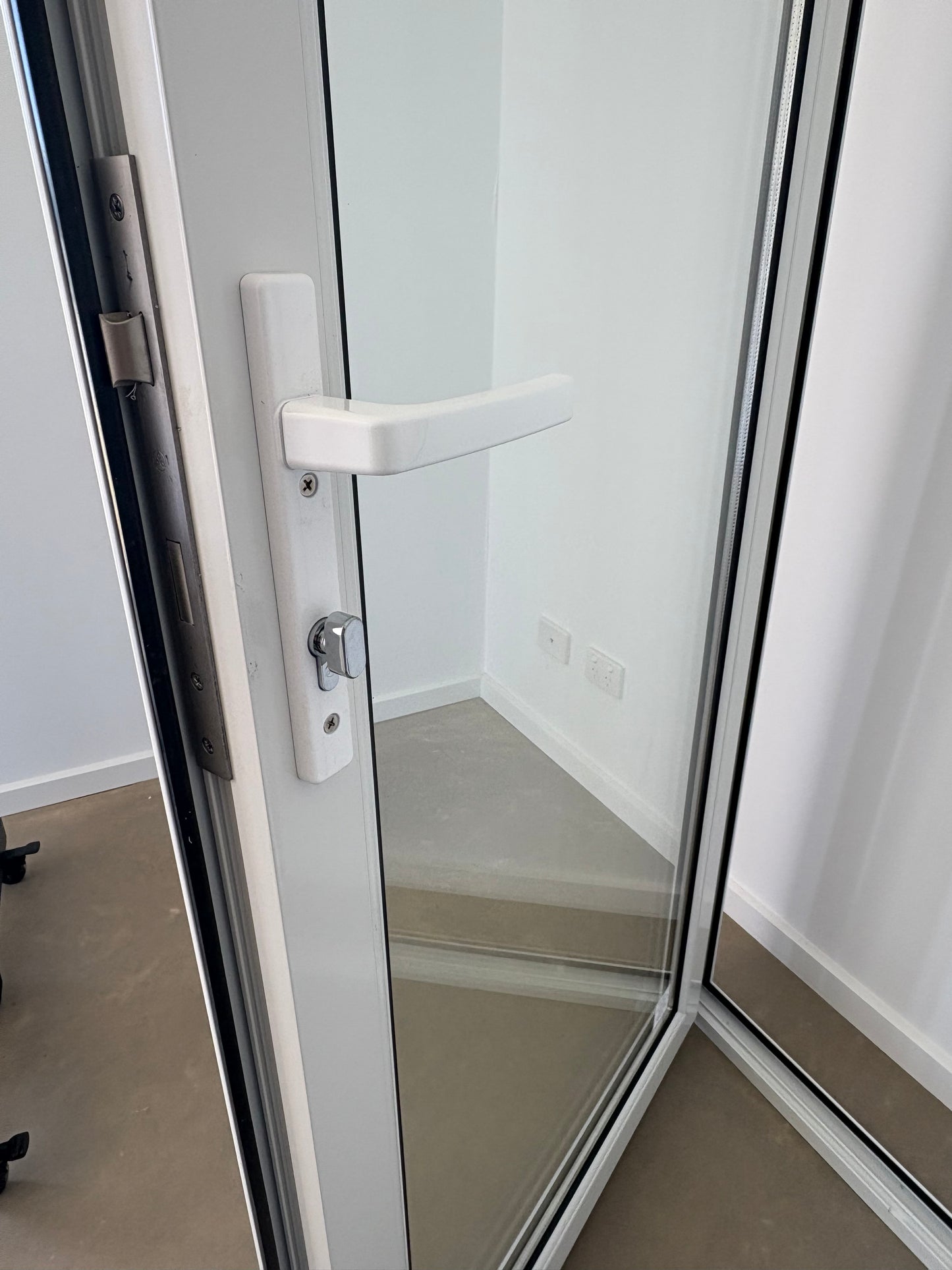 LuxPro Single Hinged Aluminium Door - 2100mm x 820mm