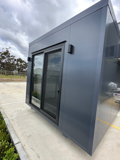 Transportable Skid Cabin 3m x 3m - No Permit, Premium Design