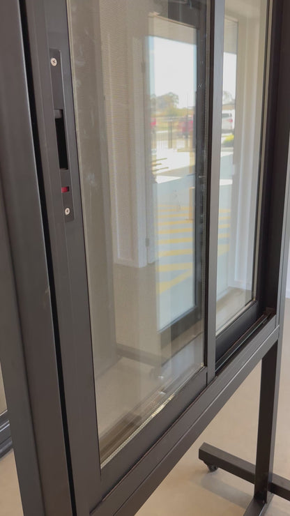 LuxPro Double Glazed Aluminium Sliding Window - 900mm x 1200mm