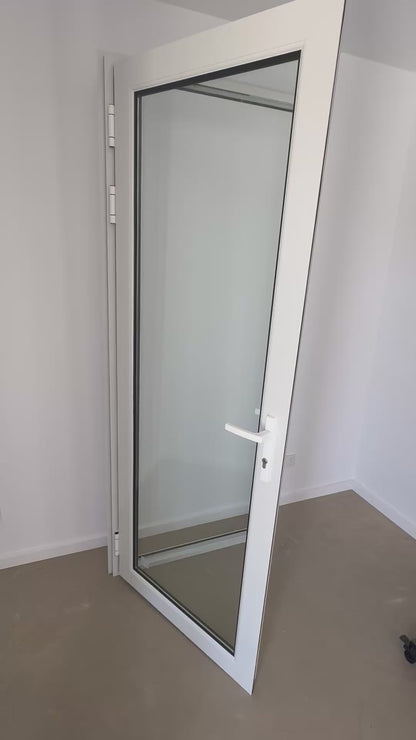 LuxPro Single Hinged Aluminium Door - 2100mm x 820mm